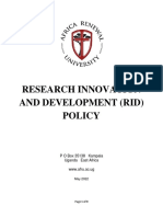 AfRU Research Policy - May 2022