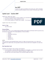 Capital Gains: Charging Section - Section 45