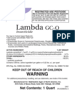 Lambda GC-O Label