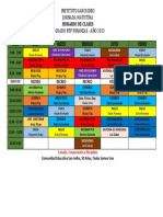 Horario 10° BTP Finanzas 2023