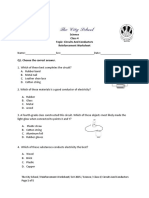 English Worksheet Grade 4