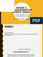 Unidad 2: Psicodiagnóstico Infantojuvenil: Ps. Tamara Boban Gallardo Ps - Juanorias Salazar Primer Semestre de 2023