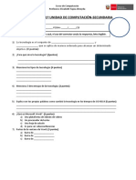 Examen de La 1º Unidad de Computación - 1ºsecundaria