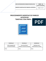 Pts Montaje Paneles Acùsticos