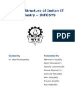 Market Structure of Indian IT Industry-InFOSYS