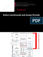 Kofun (Continued) and Asuka Periods: Department of Fine Arts The Chinese University of Hong Kong