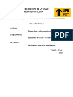 Carrera de Psicología: Facultad de Ciencias de La Salud