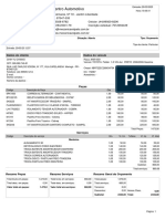 Volpato Centro Automotivo: Dados Do Cliente Dados Do Veículo