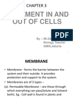 Chapter 3 Movement in and Out of Cell