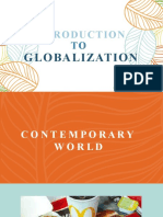 Introduction To Globalization