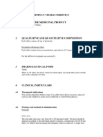 Summary of Product Characteristics: 4.1 Therapeutic Indications