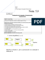 Prueba de Lenguaje M-P-L-S y Pascal Henriquez