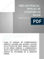 Red Asistencial: Niveles de Atención en Salud: Docente: Ma de Los Angeles Casanova Leiva Enfermera