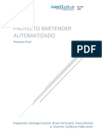 Proyecto Bartender Automatizado