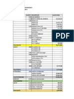 Saldos Proyecto Integrador I Fecha: Diciembre Año 1