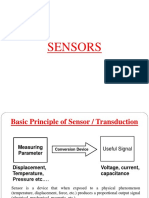 Sensors Characteristics