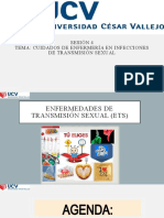 Sesión 4 Tema: Cuidados de Enfermería en Infecciones de Transmisión Sexual