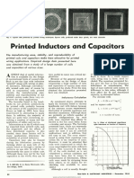 Printed And: Inductors Capacitors