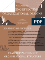 Chapter 10 Creating Effective Organizational Design