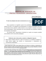 Denise Puglia Zanon Maiza Margraf Althaus: Refletindo Sobre Minha Prática Avaliativa No Magistério Superior