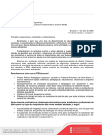 Comunicado ESB - Protocolo de Segurança