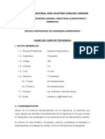 Syllabus Topografia