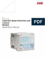 Capacitor Bank Protection and Control REV615: Application Manual