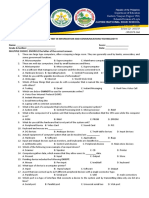 First Quarter Exam - Ict 9