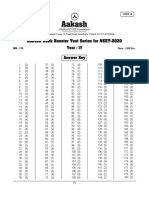 Aakash Rank Booster Test Series For NEET-2020