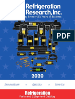 Refrigeration Reasearch 2020 Catalog