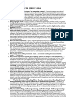 Operating System Questions: by Admin - January 17, 2005