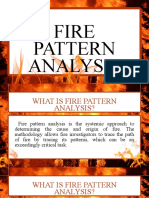 Fire Pattern Analysis