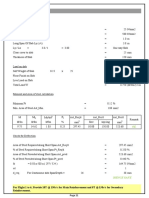 13.0 Desing of Staircase 13.1 For Flight 1 To 6: Hence Safe