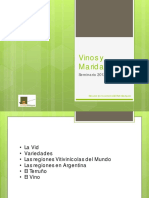 Vinos y Maridajes: Seminario 2012