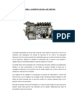 BOMBA ALIMENTADORA DE DIESEL Laboratorio