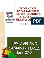 Federacion Departamental de Trabajadores de Educacion Urbana de La Paz