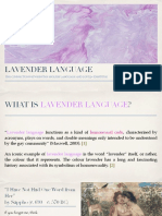 Lavender Language