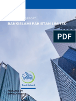 Bankislami Pakistan Limited: Internship Report