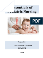 Essentials of Pediatric Nursing: Mr. Ramadan Ali Hassan BSN, MPH