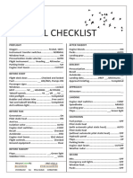 737 Normal Checklist