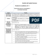 Producto Académico - 1 - Tarea - I