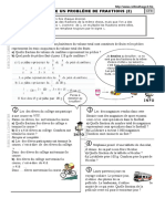 CF6 Résoudre Un Problème de Fractions