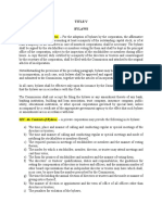 SEC. 45. Adoption of Bylaws. - For The Adoption of Bylaws by The Corporation, The Affirmative