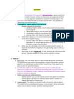 Theories of First Amendment Outline