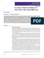 Identification of Cancer-Related Mutations in Human Pluripotent Stem Cells Using RNA-seq Analysis