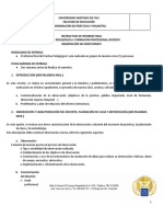 PP I - Informe Final - Criterios de Redacción y Rúbrica de Evaluación