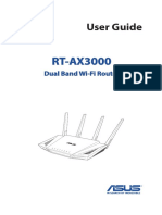 Asus RT-AX3000 Internet Router User Manual