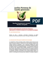 Hacia La Cuarta Generación de Derechos Humanos