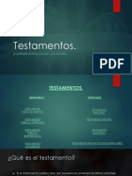 Tipos de Testamentos - Guerrero Rosas