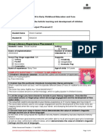 CHCECE035 Assessment Task 3 Placement 2 v2